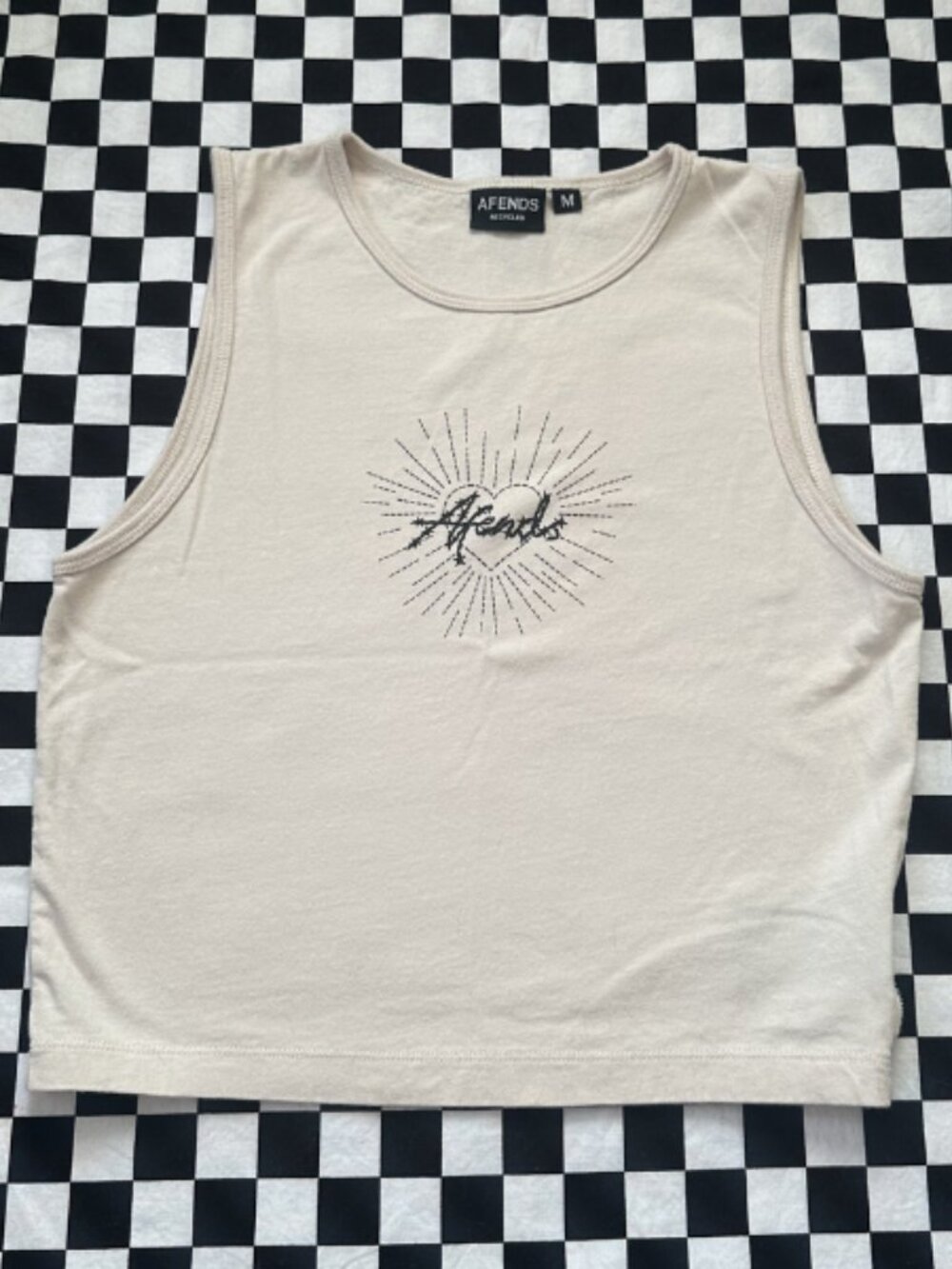 AFENDS Recycled Cotton Graphic Tank